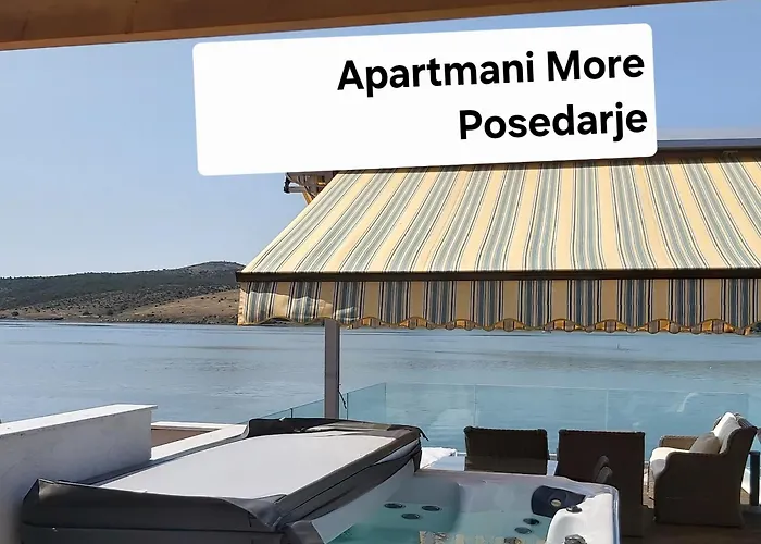 Luxury By The Sea With Private Whirlpool And Terrace 50m2 * Posedarje